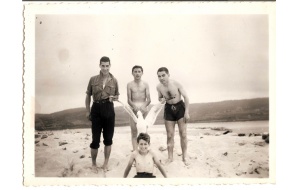 1962 - Con la gaviota en Baldayo